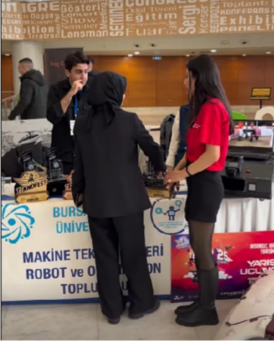 DevFest'25 Bursa'daki standımız