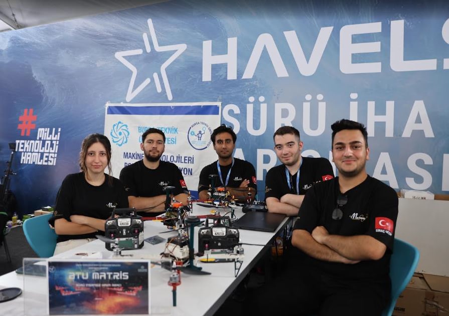 MATRİS ekibimiz HAVELSAN Sürü İHA standında