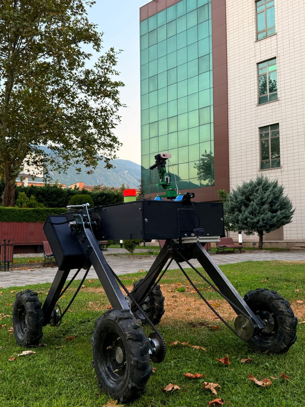 MATROVER otonom arazi aracı açık saha testlerinde