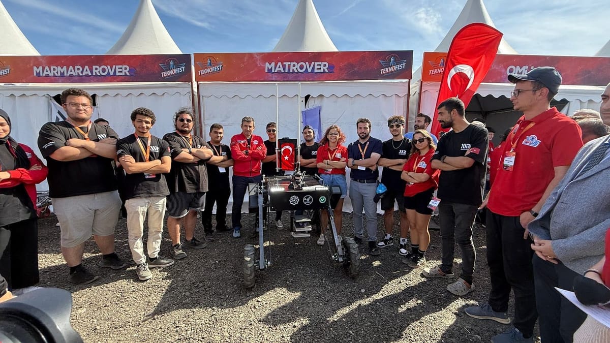 MATROVER ekibimiz TEKNOFEST standında