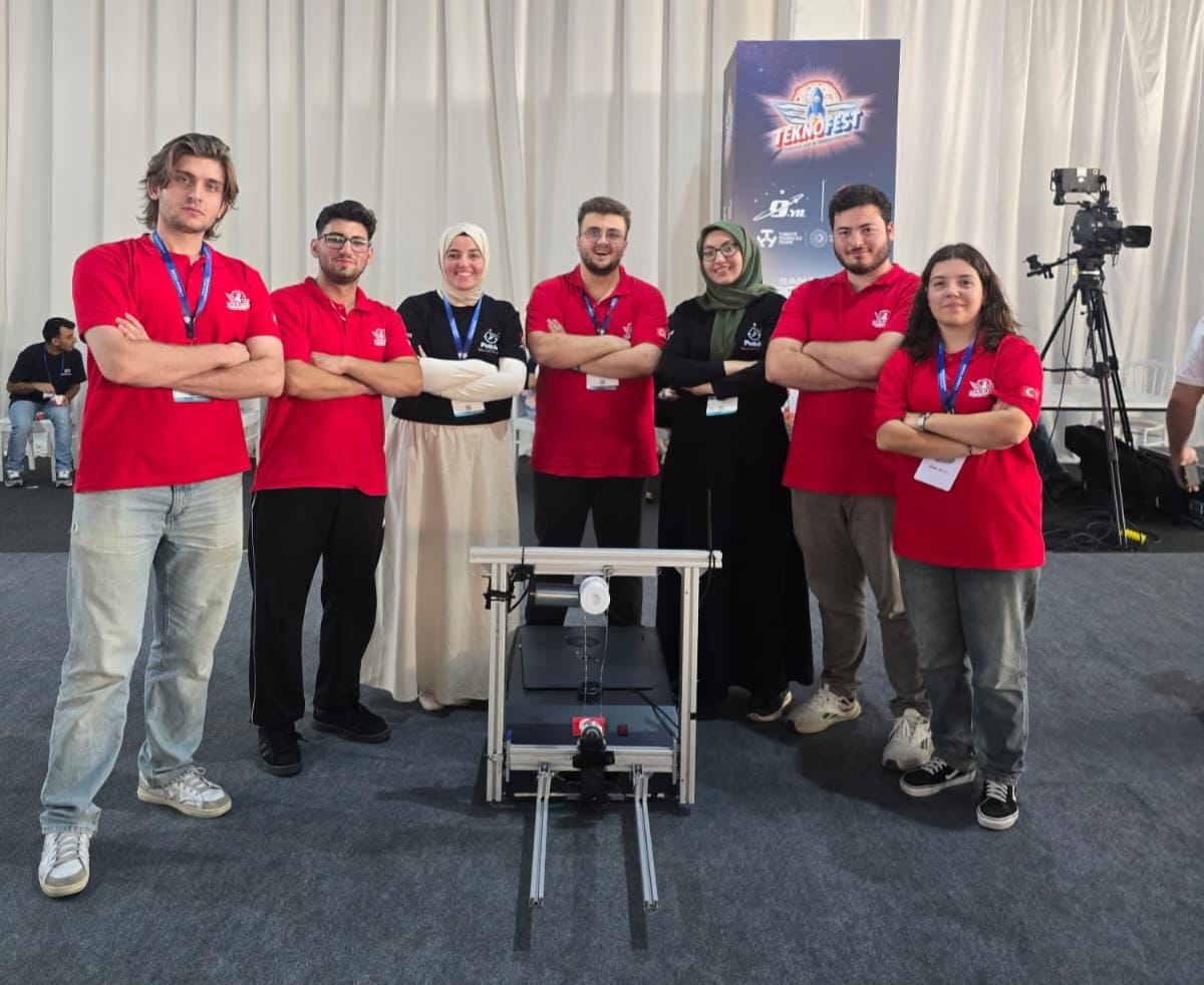 PUSULA ekibimiz TEKNOFEST 2026 Sanayide Robotik Uygulamalar finalinde