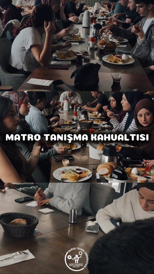 Yeni dönem tanışma kahvaltımız