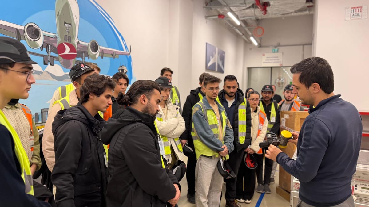 Turkish Technic teknik gezimizde saha bilgilendirmesi