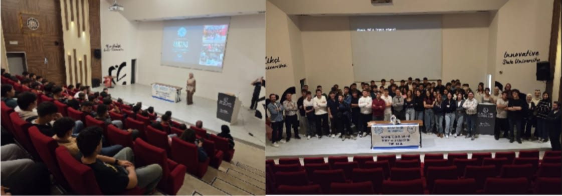 Tekirdağ Veliköy lisesi öğrencilerine sunumumuz