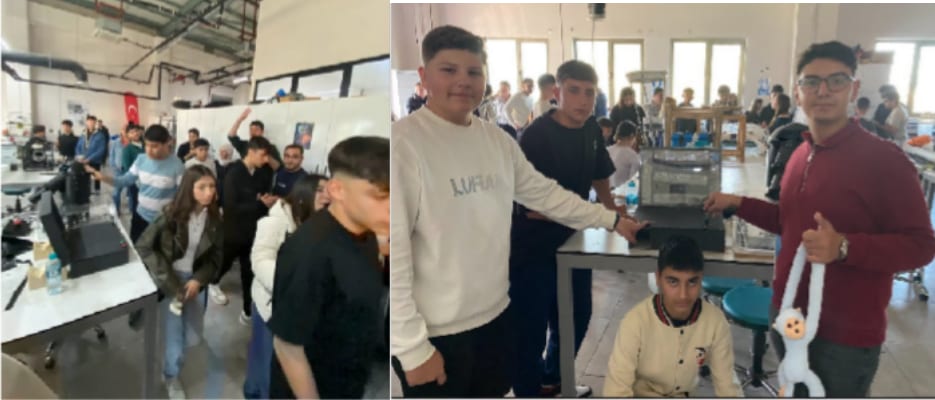 Tekirdağ Veliköy lisesi öğrencileri atölyemizde