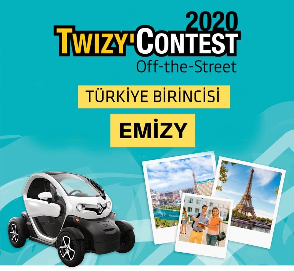 Renault Twizy Mobility Challenge Türkiye birinciliğimiz (EMİZY)