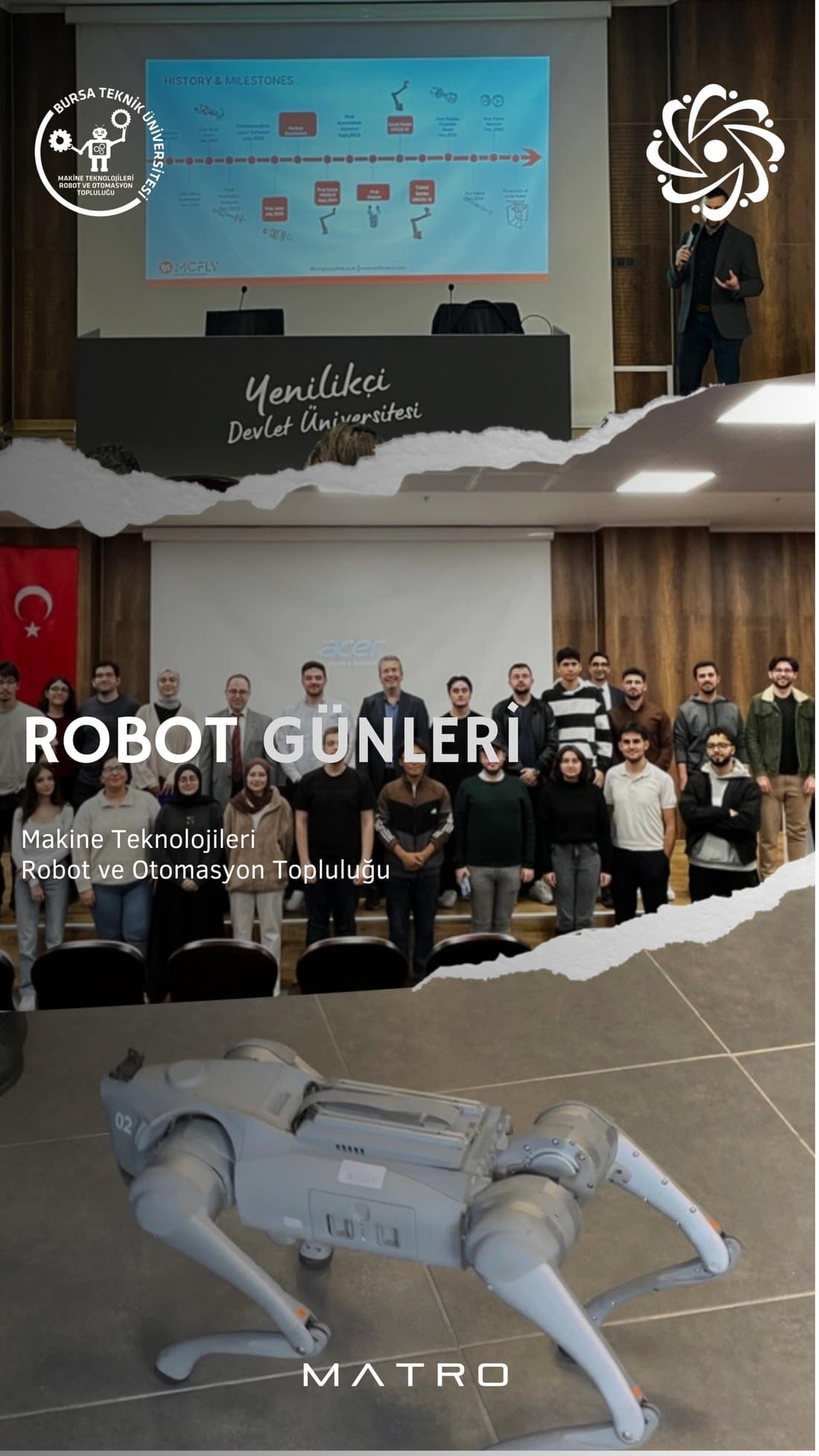BTÜ Robot Günleri 2025'te standımız