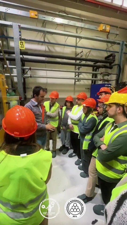 Ermetal Grup Şirketleri'ne teknik gezi düzenledik