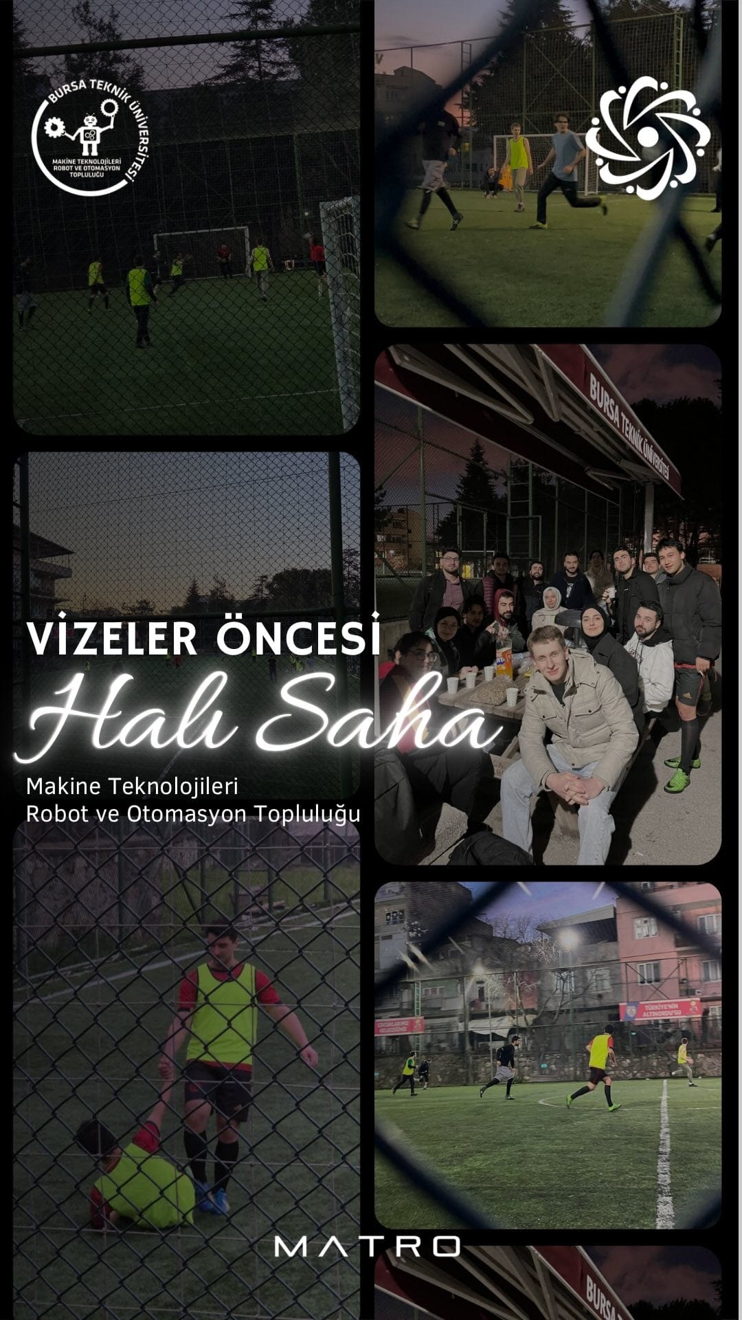 Halı saha etkinliğimiz