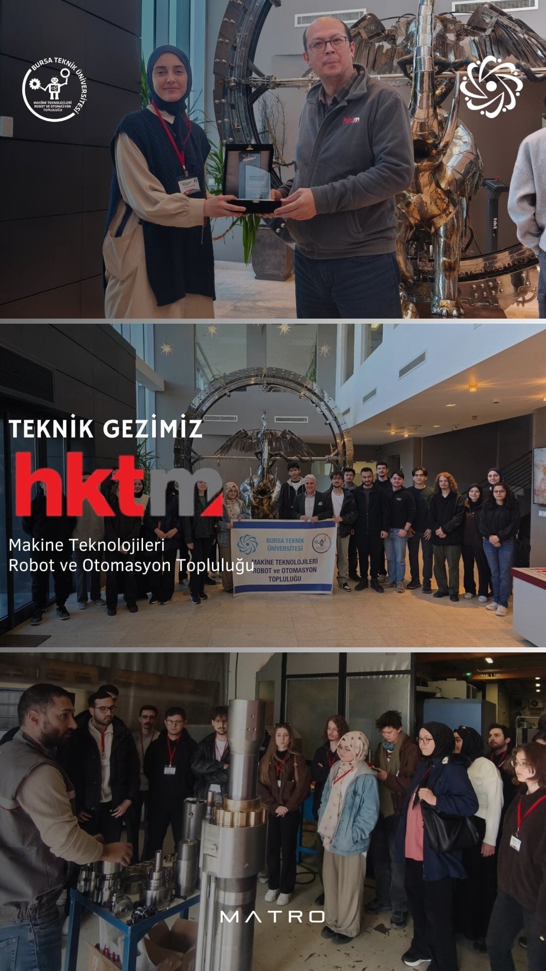 Teoriden sahaya: HKTM teknik gezisi
