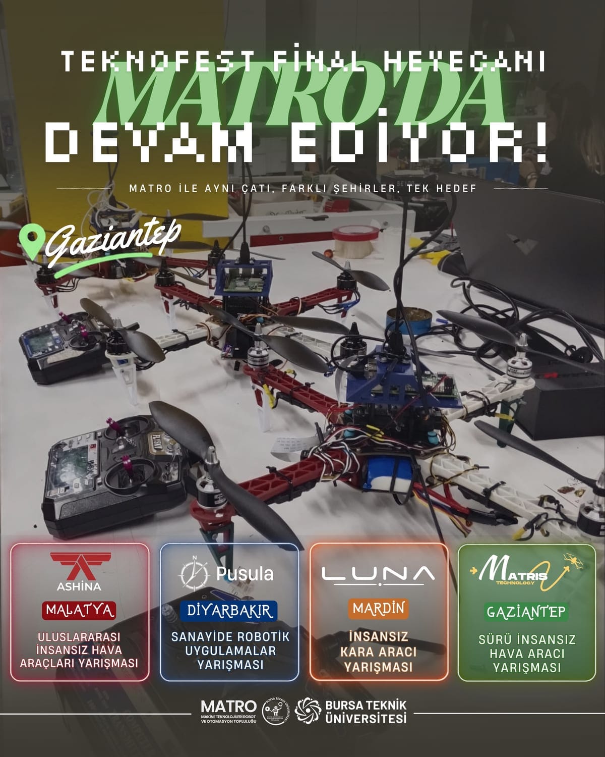 TEKNOFEST 2026 finali — Gaziantep, MATRİS
