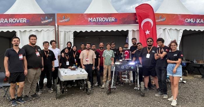 MATROVER ekibimiz TEKNOFEST yarışma alanında