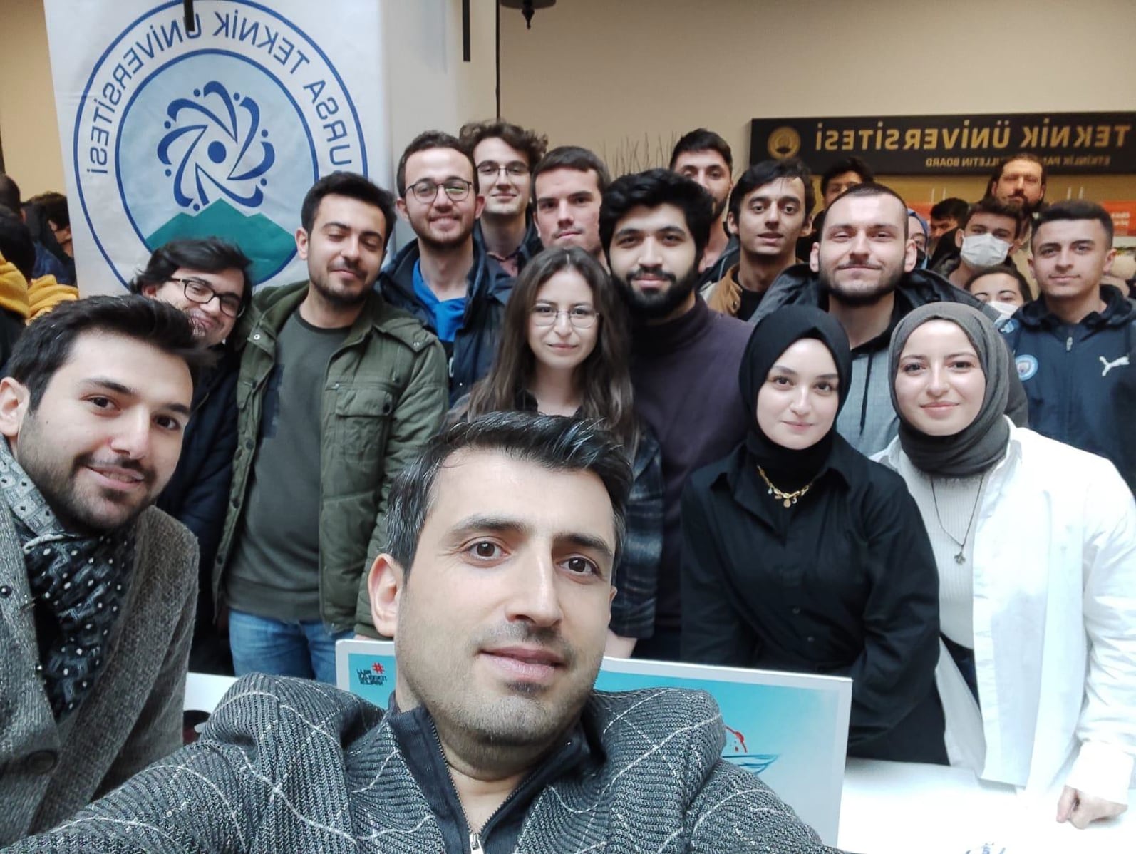 Bursa Teknik Üniversitesi MATRO öğrenci topluluğu üyeleri